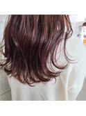 ピンクブラウン/レイヤースタイル◎RYUSEI