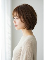 アントワープトーキョー(antwerp TOKYO)&nbsp;30代40代50代レイヤーボブ髪質改善酸性ストレート白髪染め