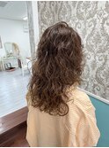 ロングパーマ