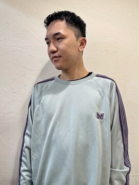 アイヴィー 池袋(IVY) 池袋アップバングベリーショート◎[池袋メンズ美容室］