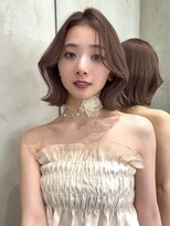 ロンドヴァリー 渋谷店(Lond vallee)&nbsp;韓国ボブ×くすみベージュ