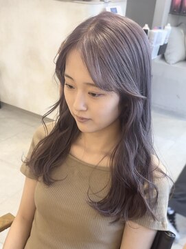 テトラ バイ ネオリーブ 横浜西口店(tetra by neolive) ラベンダーミルクティー　ダブルカラー　ブリーチ　横浜