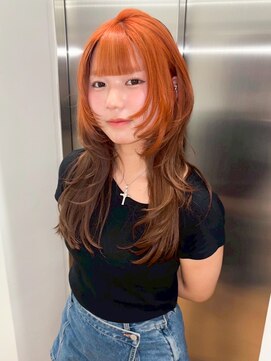 キオクエコ(KIOX eko) ルーツカラー/アプリコットオレンジ