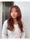 レイヤーアプリコットオレンジハイライトミディアム