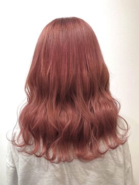 グランデュール 藤枝店(GRANDEUR) オレンジブラウン/ミディアム/レイヤー/カッパー/コーラル