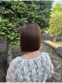 切りっぱなしボブ【西田 早輝子】