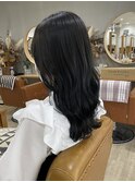【立町メアリーバイメリー】☆ブルーブラック×セミロング☆