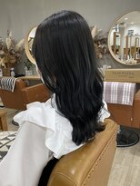 メアリー バイ メリー(marry by merry)&nbsp;【立町メアリーバイメリー】☆ブルーブラック×セミロング☆