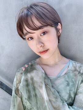 トリッカ 銀座(tricca) ショートヘア/ショートカット/顔周り/小顔ヘア/簡単スタイリング