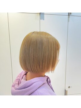 ヘアサロン ガリカ 表参道(hair salon Gallica) 艶髪ハニーベージュ/ブロンドカラー/ハイブリーチ