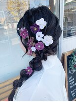 クオリア(Quaria)&nbsp;成人式／和装／ヘアアレンジ