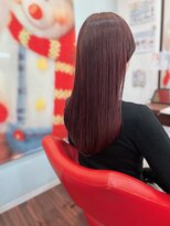 カラーズアンドロッソ(Colors&Rosso)&nbsp;ボルドーでツヤ感UP。