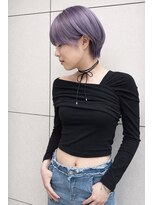 ジゼルアライ(gisele arai) ラベンダーグレー×コンパクトマッシュショート