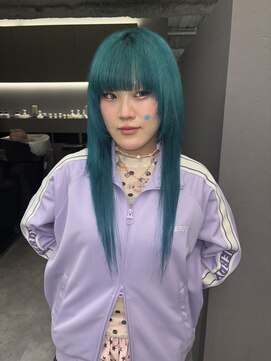 ロテサカエ(Lote.Sakae) 着物ヘア/大人ガーリー/ダークアッシュ/似合わせカット/栄店