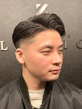 バーバークラシックス(BARBER CLASSICS) かきあげリバースショート/スキンフェード/新潟メンズサロン