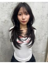 ヌエン 渋谷(NU/EN) 春夏にオススメ軽めバタフライレイヤー/ハッシュカット