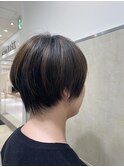 丸みショート