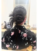 ミドル(MIDDLE)&nbsp;カチモリ/浴衣/ヘアセット