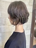 リサヘアーデザイン(RISA HAIR DESIGN) ボブパーマ アッシュブラウン