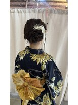 ミーネピンク 行徳(Miene Pink)&nbsp;ヘアアレンジ＊まとめ髪＊浴衣着付☆_Pink行徳駅 妙典駅 浦安駅