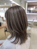 ビーワンヘアー 藤井寺 土師ノ里(B1hair) 20代30代40代/ハイライト/くびれヘア/レイヤーカット