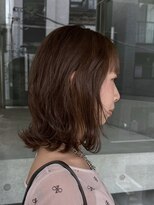 ヲタク 渋谷 代官山 恵比寿(wotaku.) ミントカラーダブルカラー透明感カラーくすみブラウンオリーブ