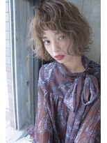 ヘアーアンドメイク ファット(Hair&Make PHAT)&nbsp;大人可愛いショートボブニュアンスパーマ20代30代