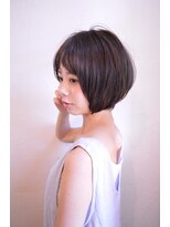 ナツヤ(NATSUYA)&nbsp;前髪あり大人ショートボブ20代30代40代表参道