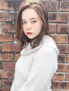 ルティア(Lutia) ふわミディ 簡単スタイリング!