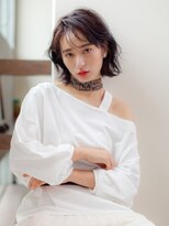 クレール 塚口店(CREER) ショートボブ：エキゾチック 『リゾートウエーブ』_3