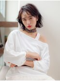ショートボブ:エキゾチック 『リゾートウエーブ』_3