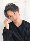 アップバングメンズスタイル