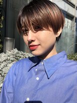 ファースト 仙台店(first) 【松根ショートボブ】スッキリ大人可愛いハンサムショート