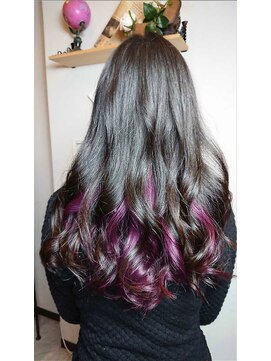 カルマ(KARMA) ダークブラウン＋インナー紫