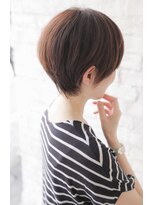 カライング(ing)&nbsp;大人可愛い20代30代40代黒髪前下がりショートボブ丸みショート◎