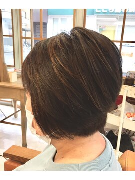 ヘアサロン カラーラ 亀有店(Color-ra) 前下がりボブ