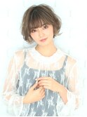 外ハネボブ/アッシュベージュ/20代30代30代40代50代