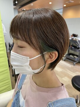 アプシー 南が丘本店(apsee) ショートボブ