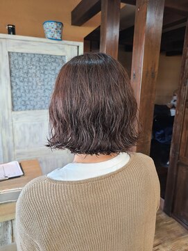 モアムー(Moremuu) 波巻きボブパーマ