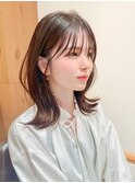大人可愛い20代30代40代小顔ウルフレイヤーボブ丸みショートボブ
