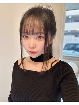 ヒン(HIN) イメチェン顔まわりカット