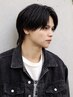 カット+部分縮毛矯正￥15400(表参道/メンズカット/メンズパーマ/縮毛矯正)