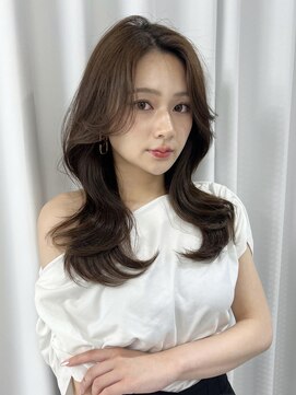 ハピネス 梅田茶屋町店(HAPPINESS) 韓国くびれロング レイヤーオルチャン小顔前髪 艶髪 髪質改善