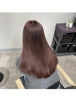 オグジュアリー 表参道(aux.) 透明感たっぷり~ピンクブラウン~