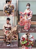 成人式着付け