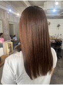 髪質改善ストレート