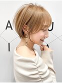 愛されショートくびれレイヤーイメチェンアンブレラカラー