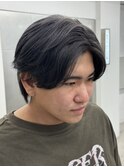 メンズブリーチカラーグレージュ　9