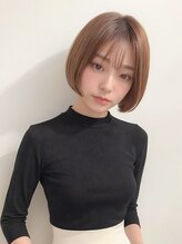 人気ボブスタイル！シースルーバングも可愛い！ボブ×シースルーバングでお洒落女子♪