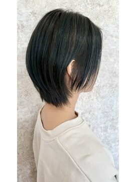 シュガービー(SUGAR-B) 韓国カラーブルーグレーショート